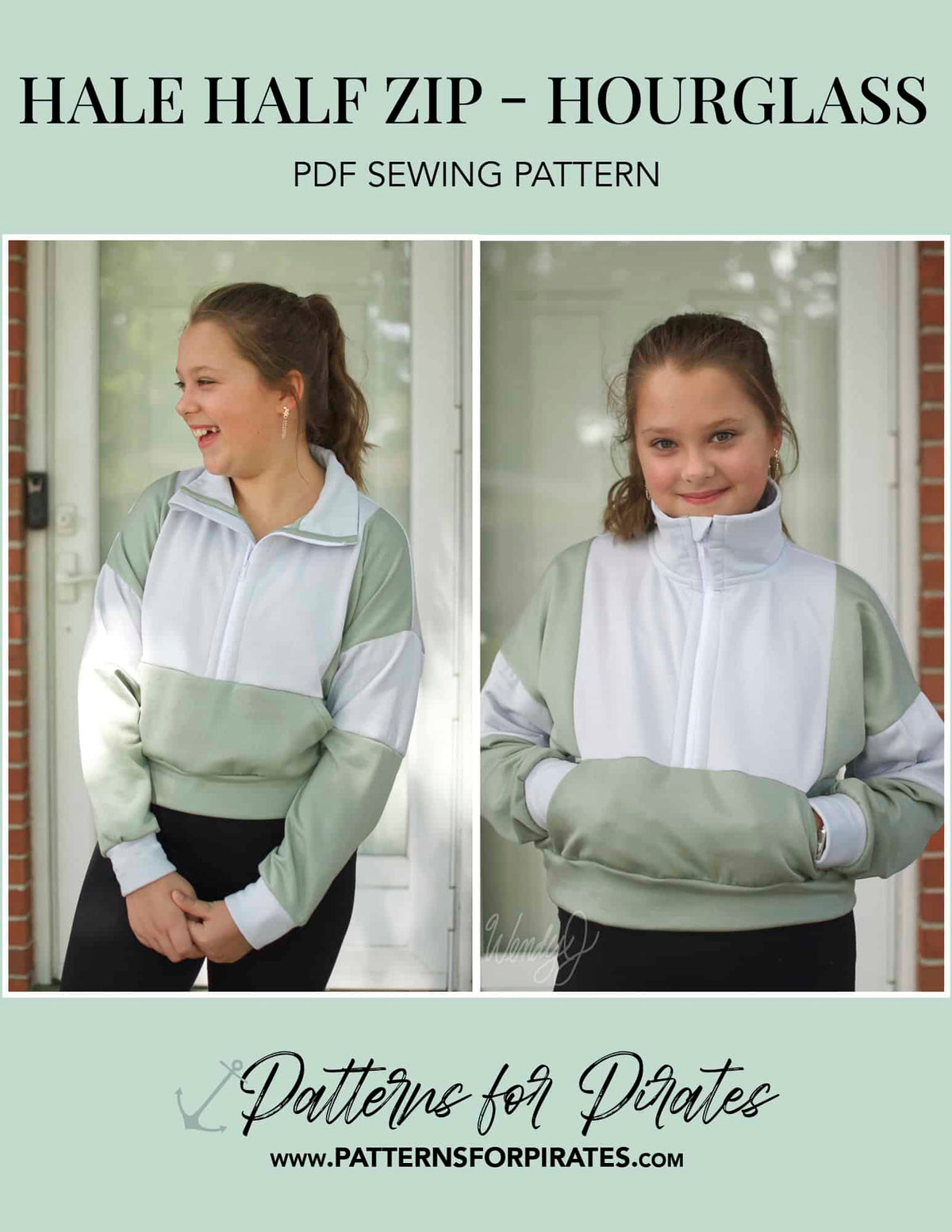 Hale Half Zip- Hourglass Figure