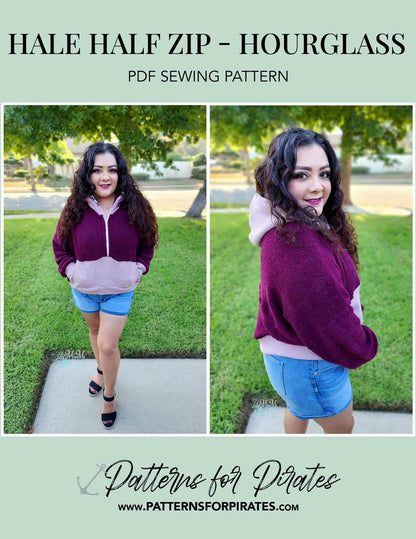 Hale Half Zip- Hourglass Figure