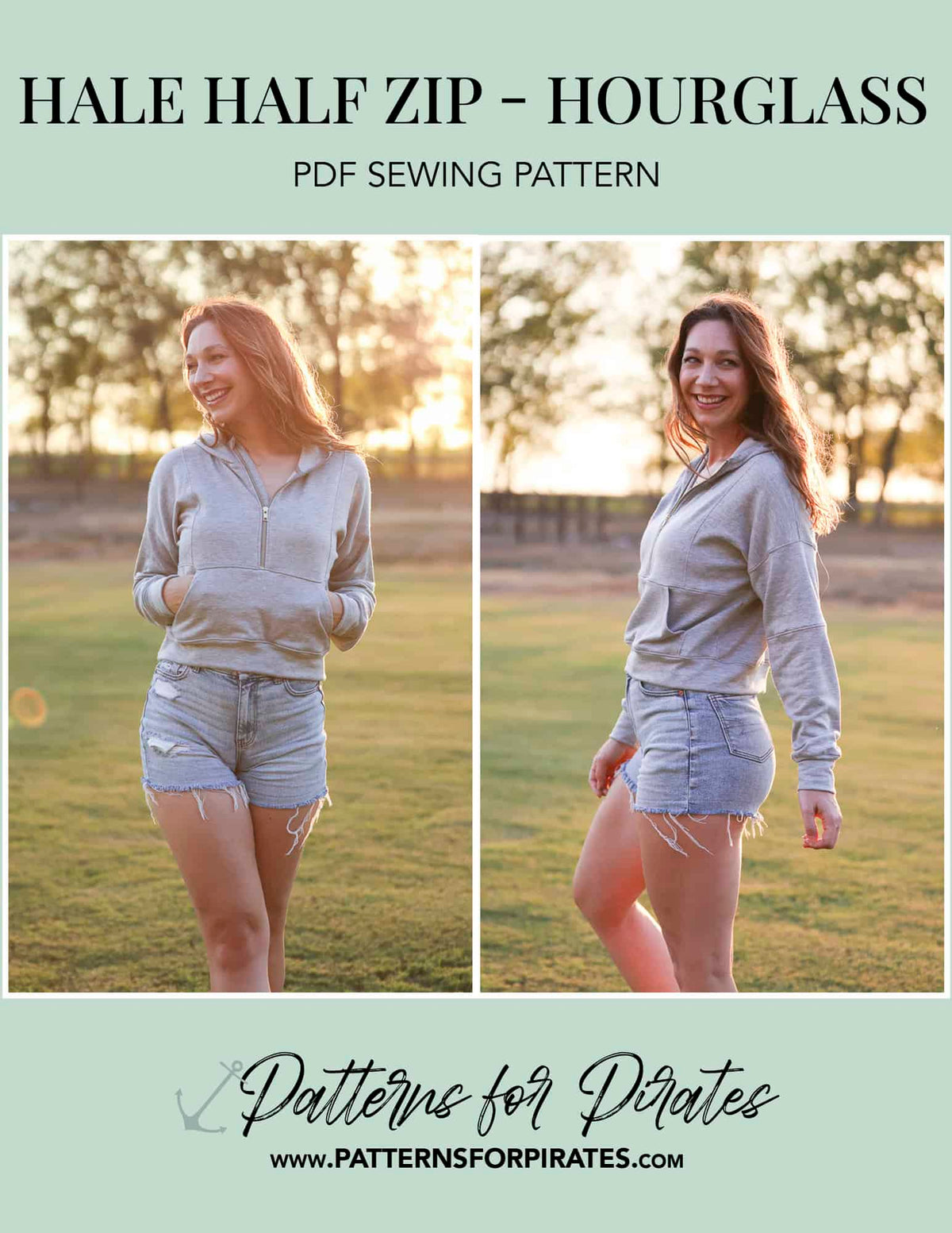 Hale Half Zip- Hourglass Figure