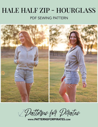 Hale Half Zip- Hourglass Figure