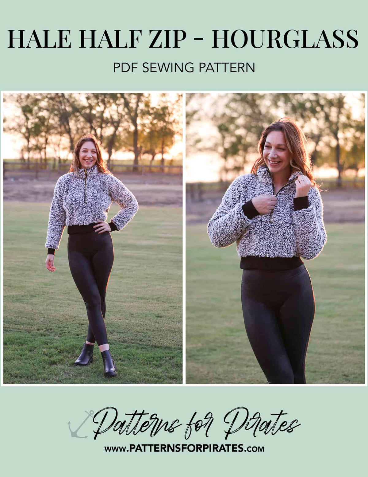 Hale Half Zip- Hourglass Figure