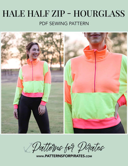 Hale Half Zip- Hourglass Figure
