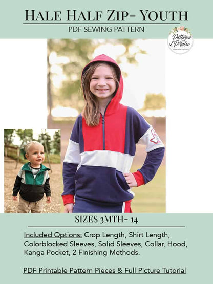 Hale Half Zip - Youth