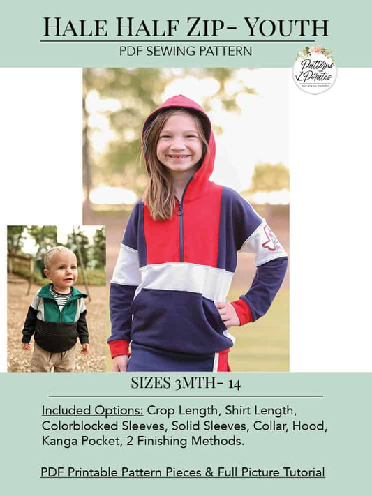 Hale Half Zip - Youth