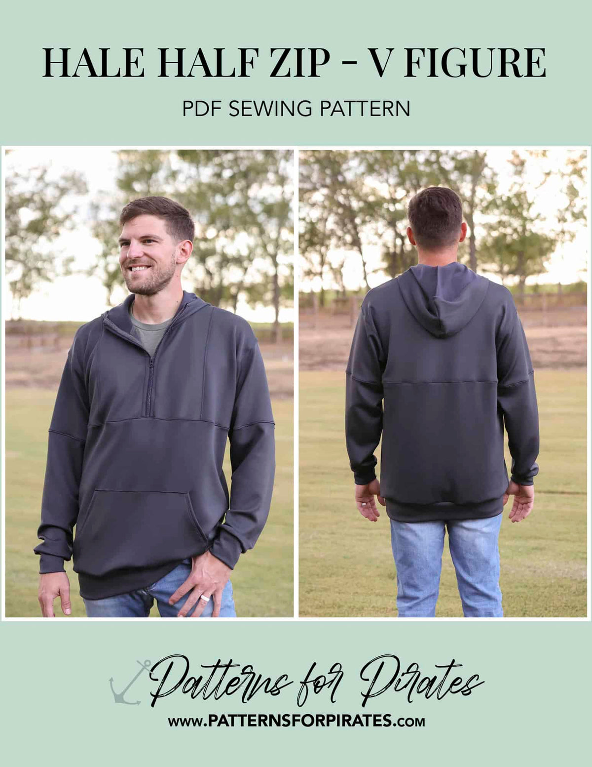 Hale Half Zip- V Figure