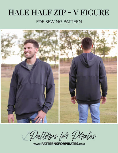 Hale Half Zip- V Figure