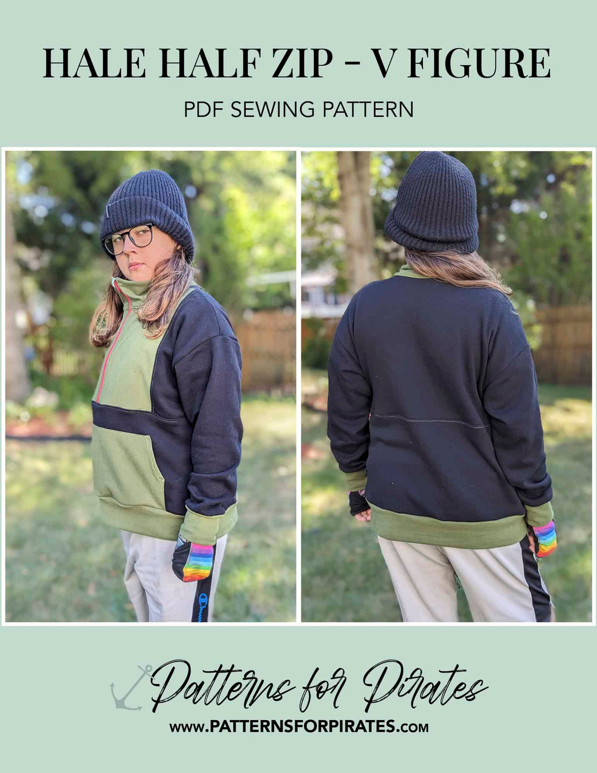 Hale Half Zip- V Figure