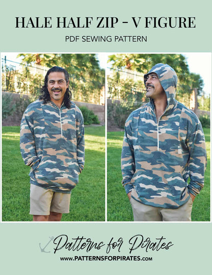 Hale Half Zip- V Figure
