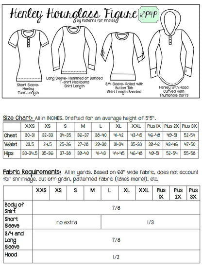 Henley Hourglass Figure