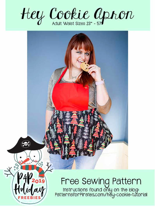 Free Hey Cookie Apron