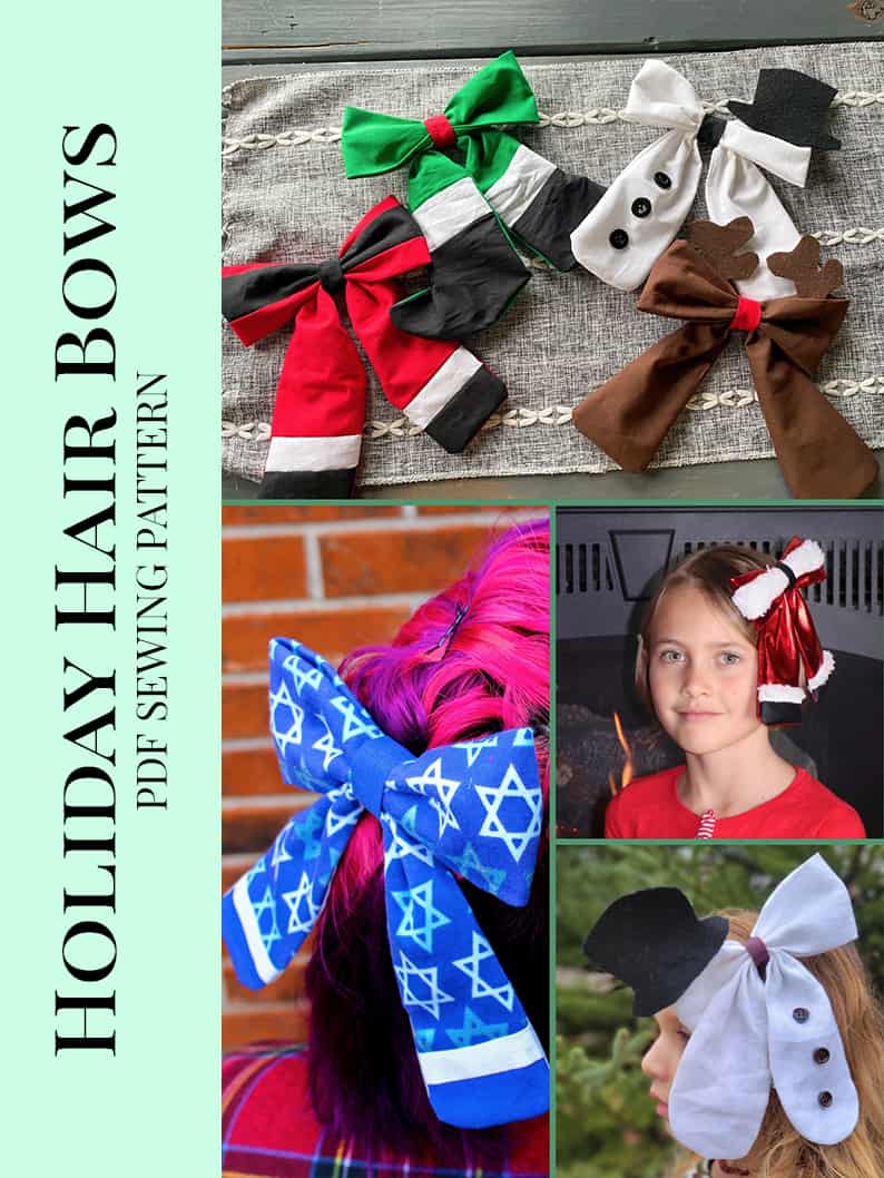 Free Holiday Hair Bows