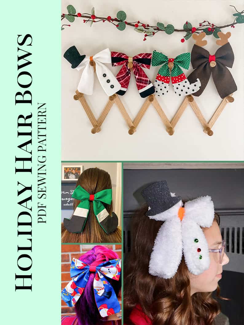 Free Holiday Hair Bows