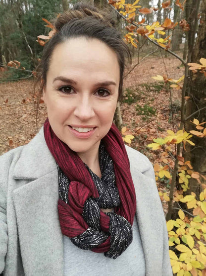 Free Braided Infinity Scarf