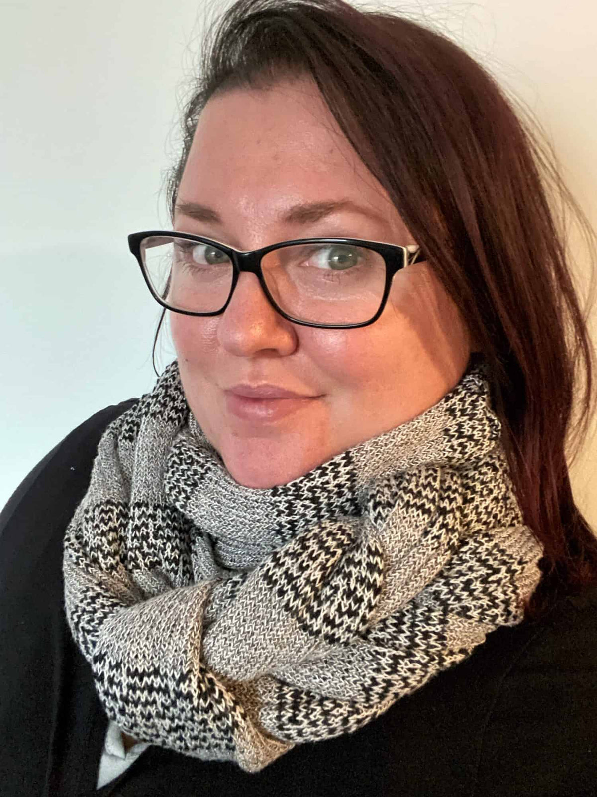 Free Braided Infinity Scarf