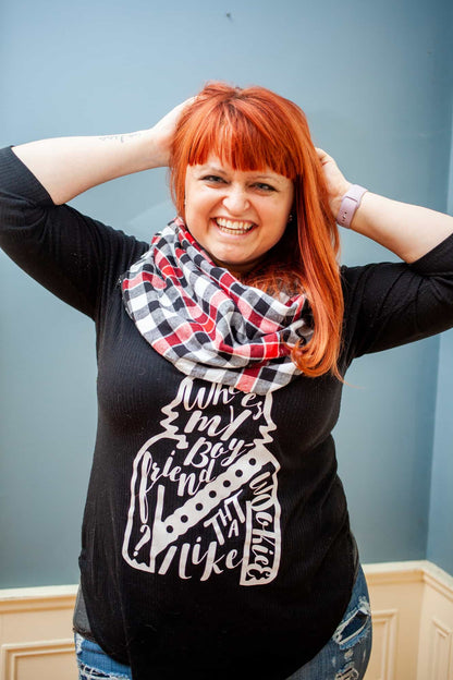 Free Hidden Pocket Infinity Scarf Tutorial