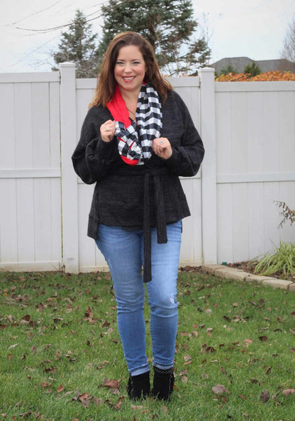 Free Braided Infinity Scarf