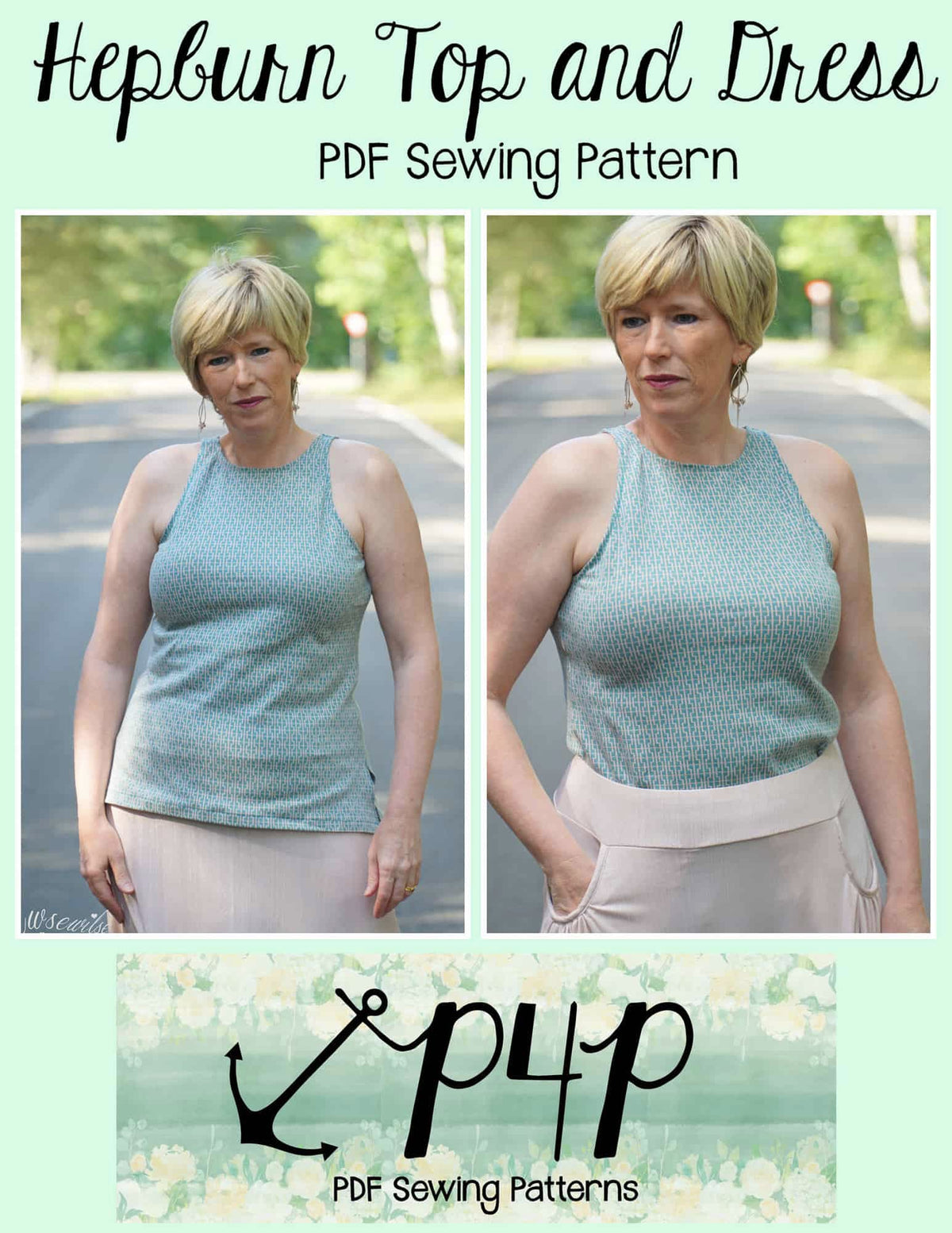 Hepburn top and dress