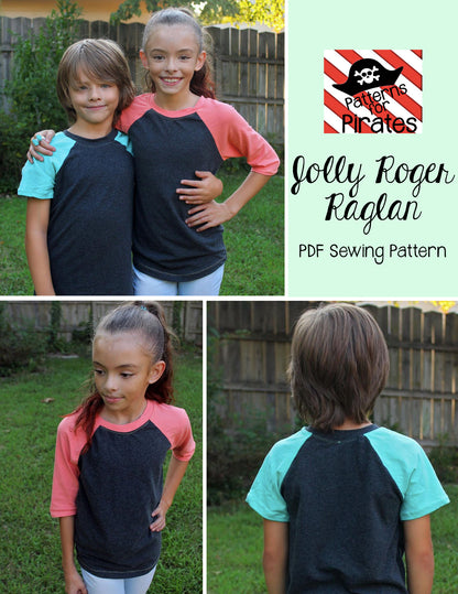 Jolly Roger Raglan