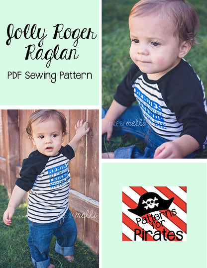 Jolly Roger Raglan