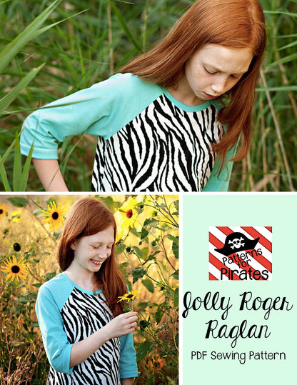 Jolly Roger Raglan