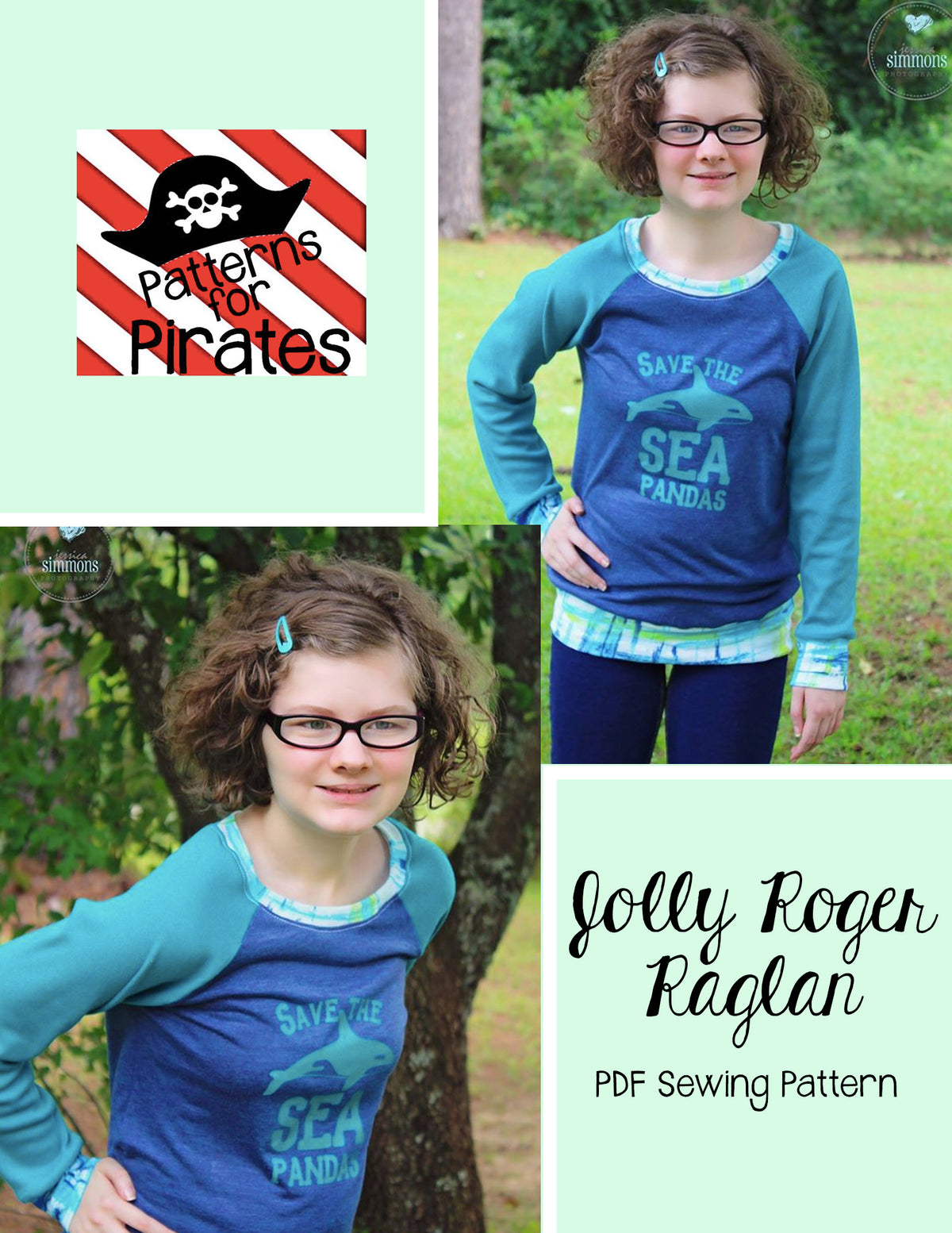 Jolly Roger Raglan
