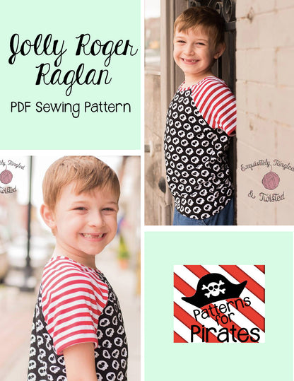 Jolly Roger Raglan