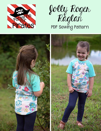 Jolly Roger Raglan