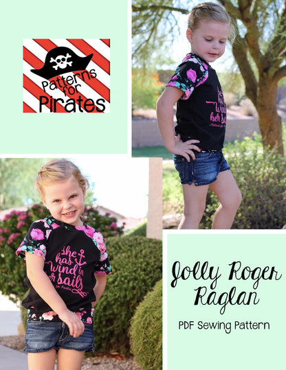 Jolly Roger Raglan