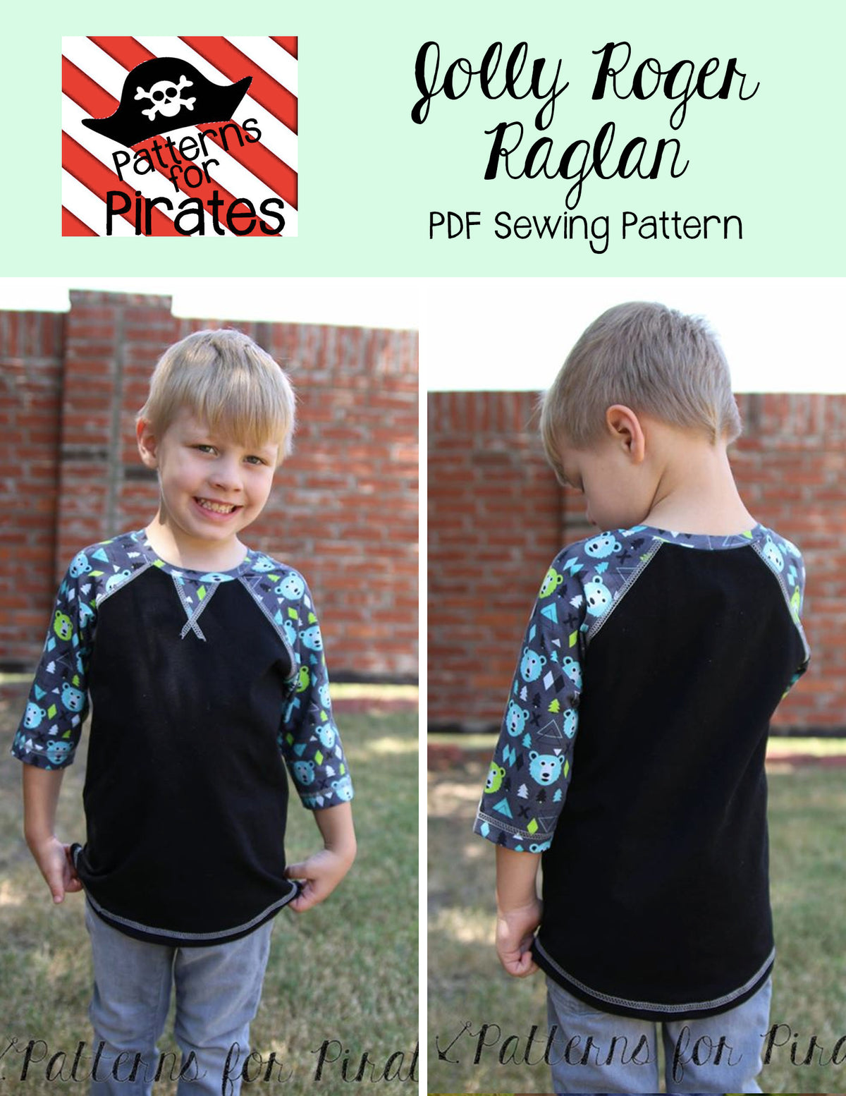 Jolly Roger Raglan