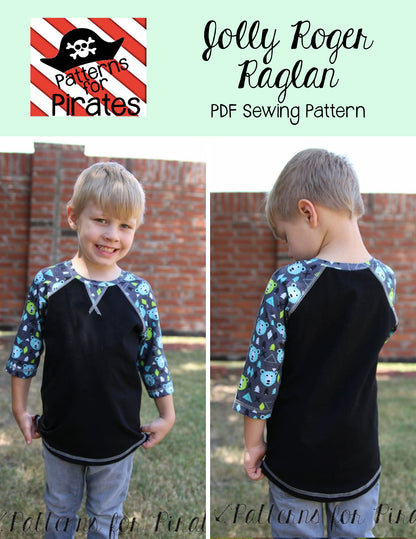 Jolly Roger Raglan