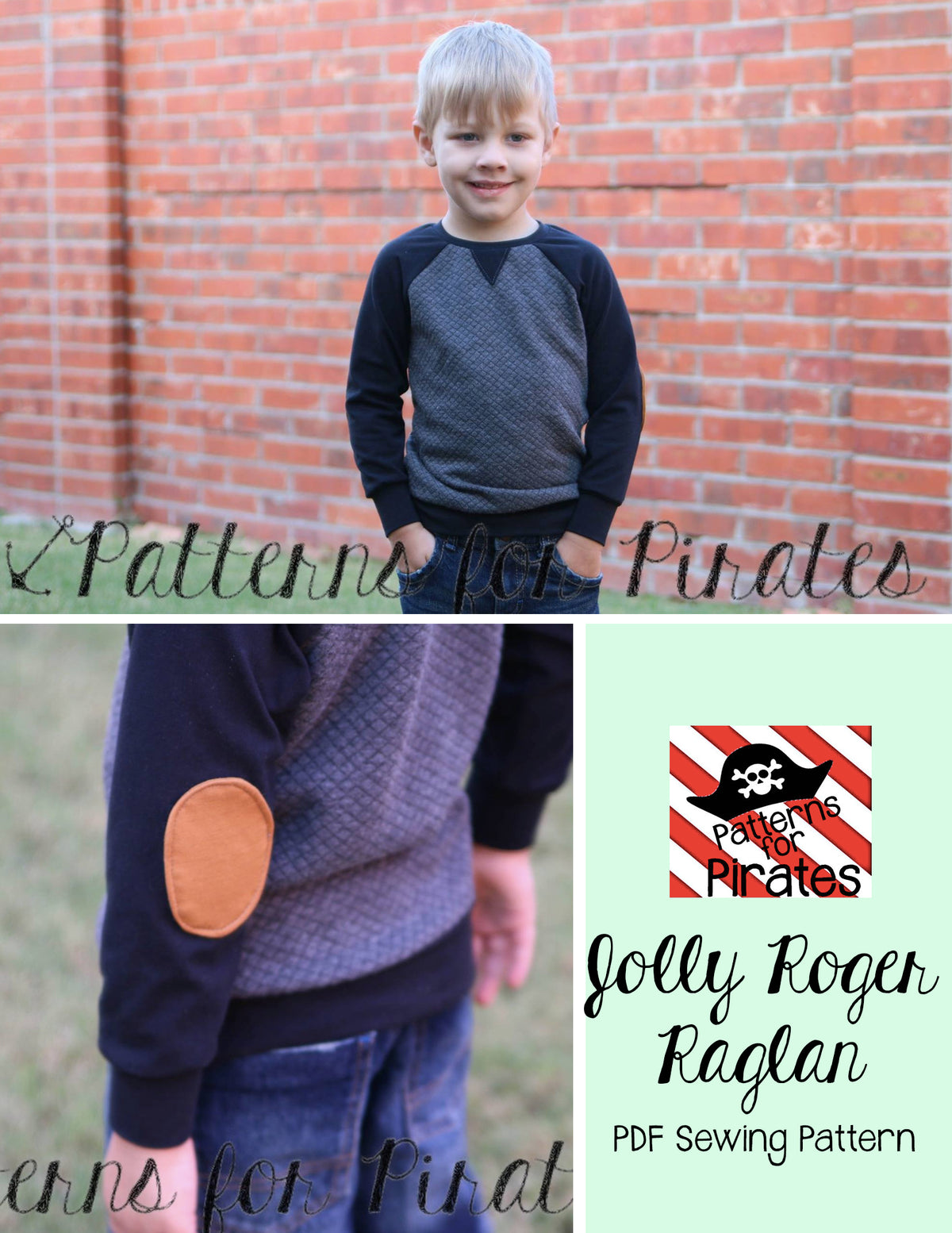 Jolly Roger Raglan