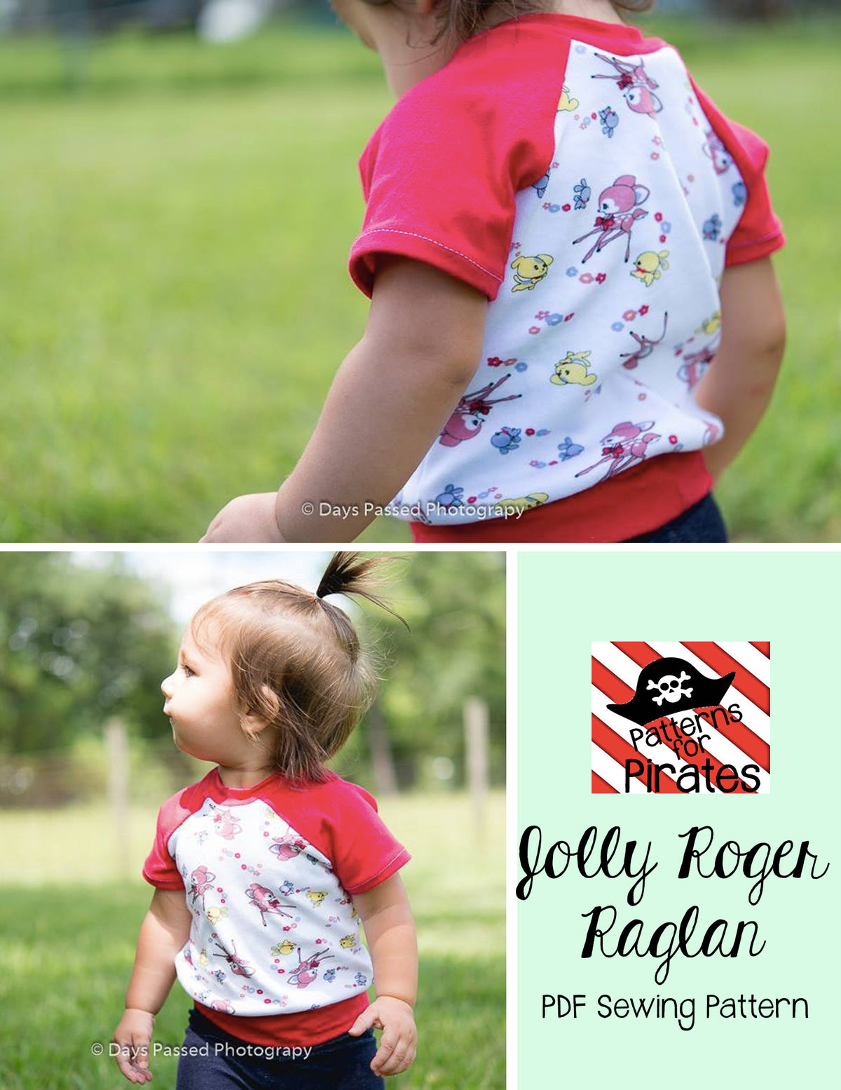 Jolly Roger Raglan