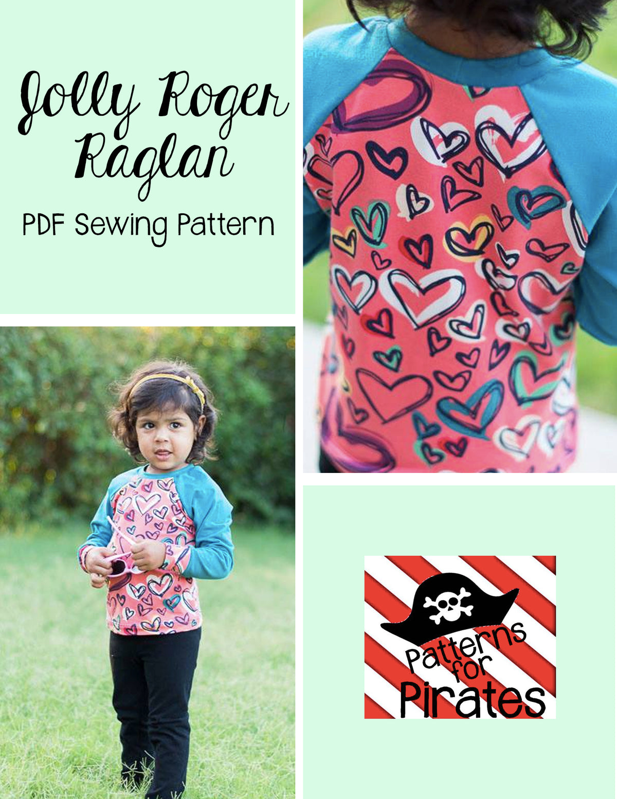 Jolly Roger Raglan