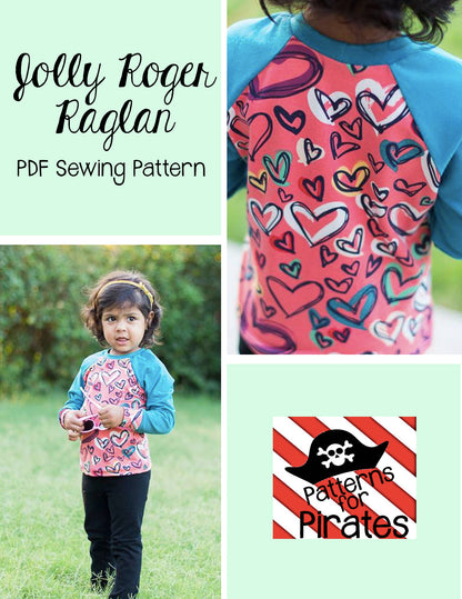 Jolly Roger Raglan