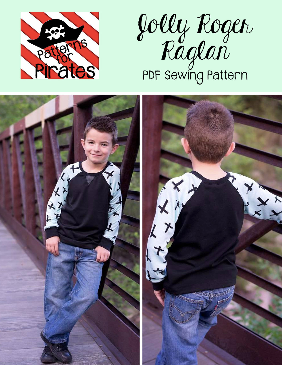 Jolly Roger Raglan