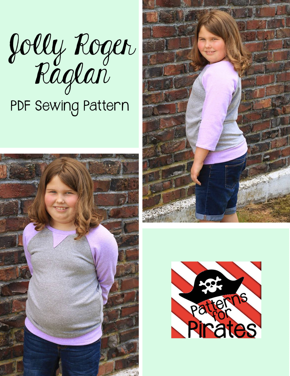 Jolly Roger Raglan