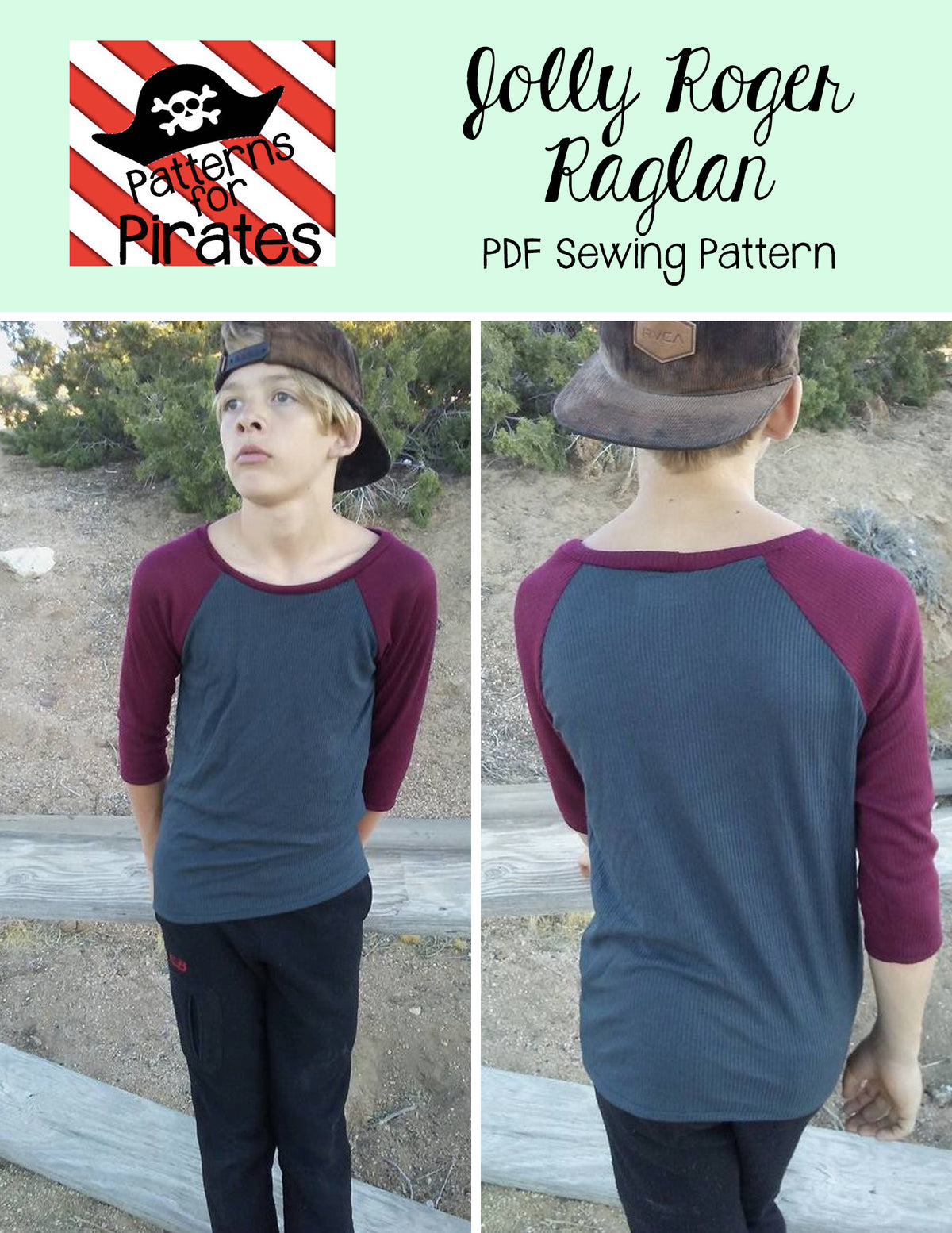 Jolly Roger Raglan