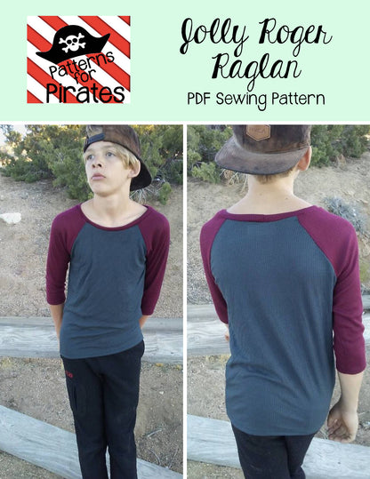 Jolly Roger Raglan