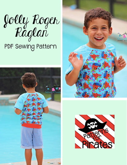 Jolly Roger Raglan