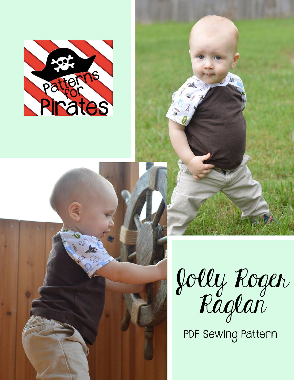 Jolly Roger Raglan
