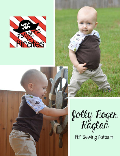 Jolly Roger Raglan