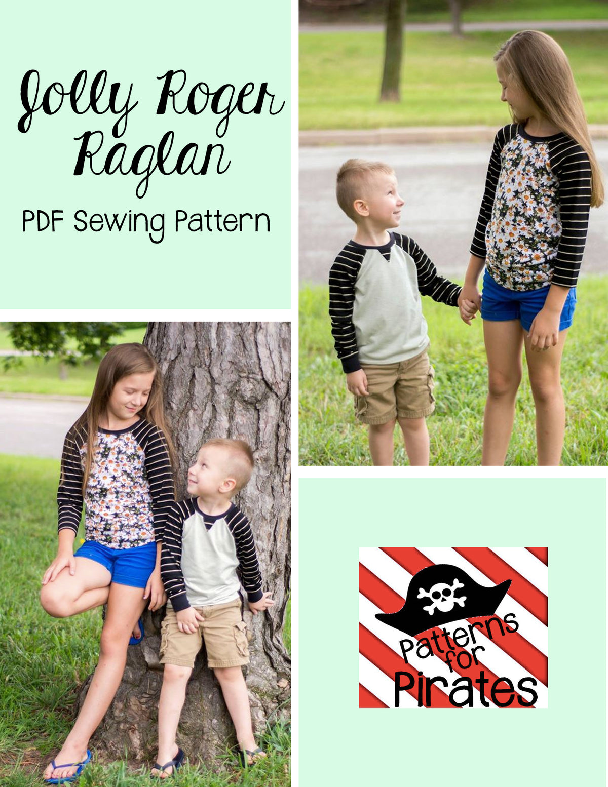 Jolly Roger Raglan