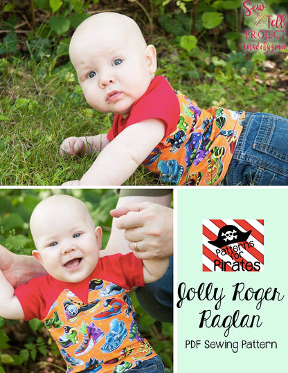 Jolly Roger Raglan