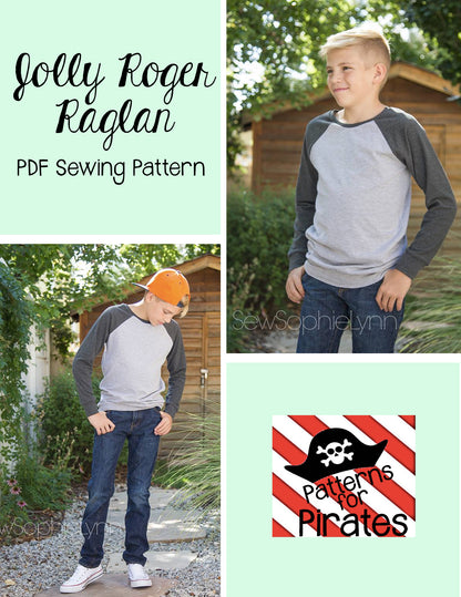 Jolly Roger Raglan
