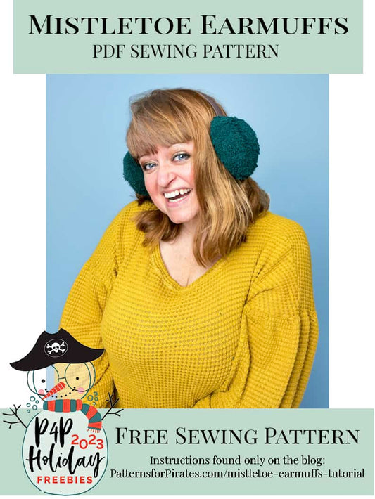 Free Mistletoe Earmuffs