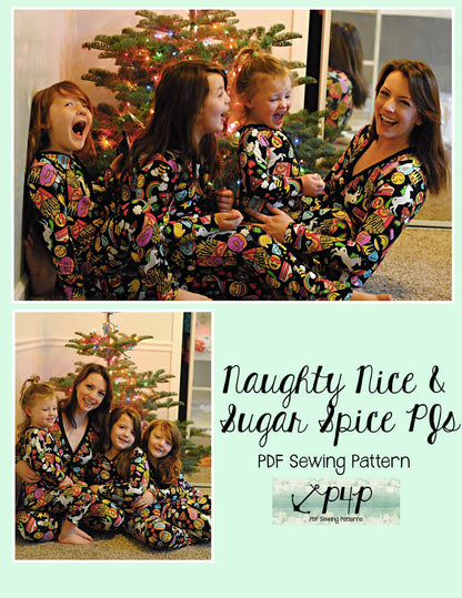 Naughty Nice & Sugar Spice PJs Bundle