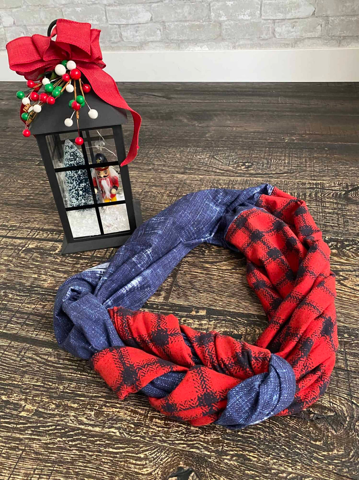 Free Braided Infinity Scarf