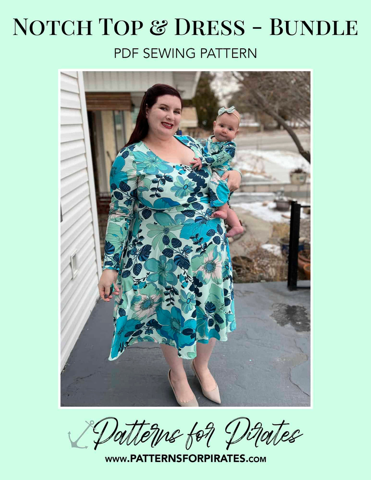 Notch Top & Dress - Bundle