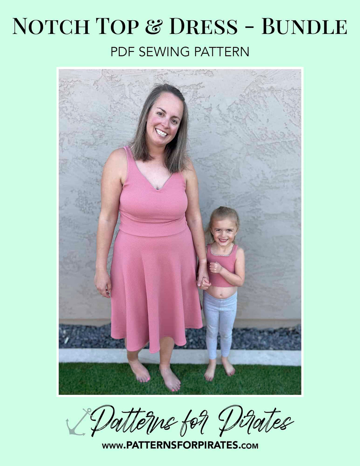 Notch Top & Dress - Bundle