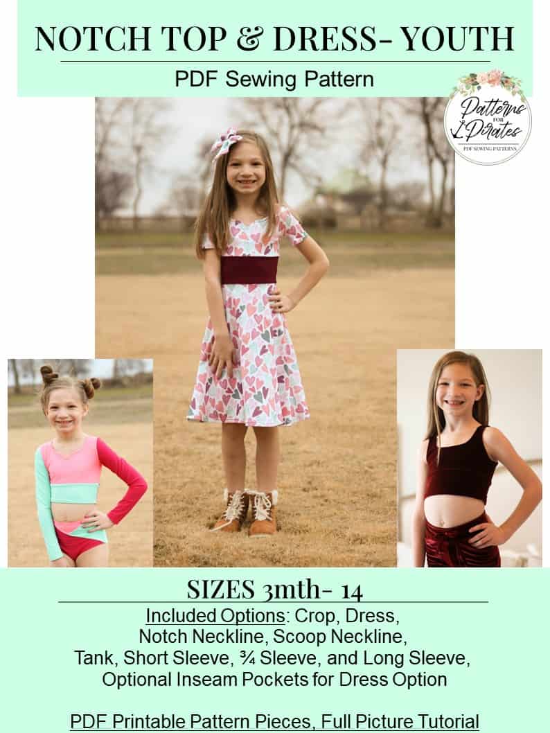 Notch Top & Dress - Youth